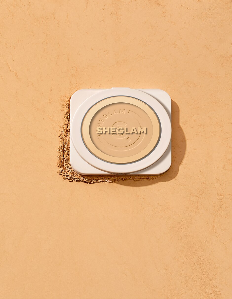 Base de maquillaje en polvo compacto mate 4