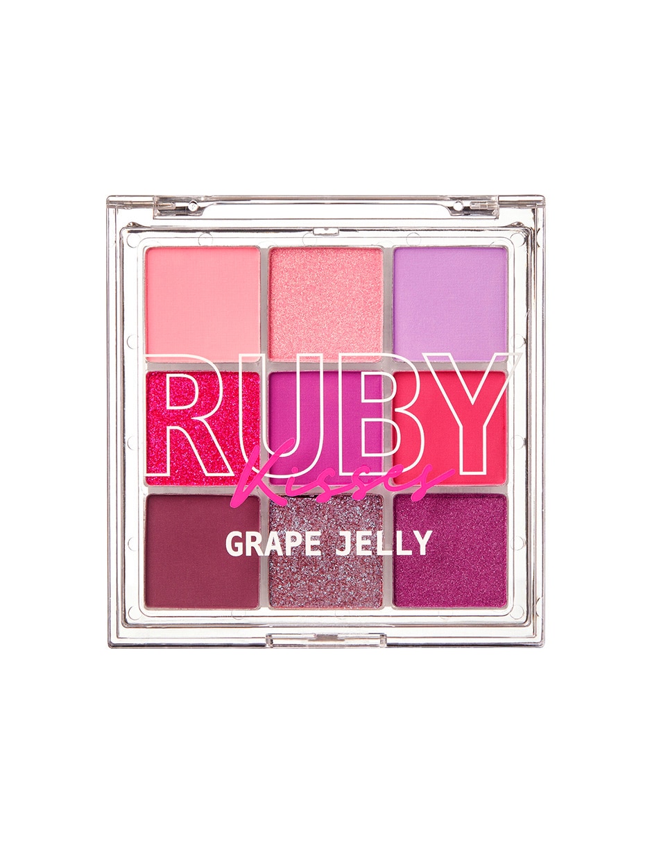 Paleta de sombras Kiss Grape Jelly 9 tonos
