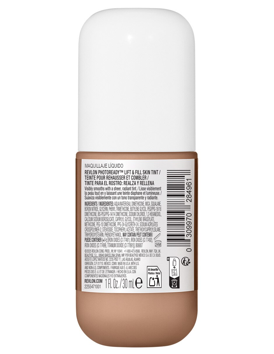 Base de maquillaje líquido Lift & Fill Skin Tint luminoso 3