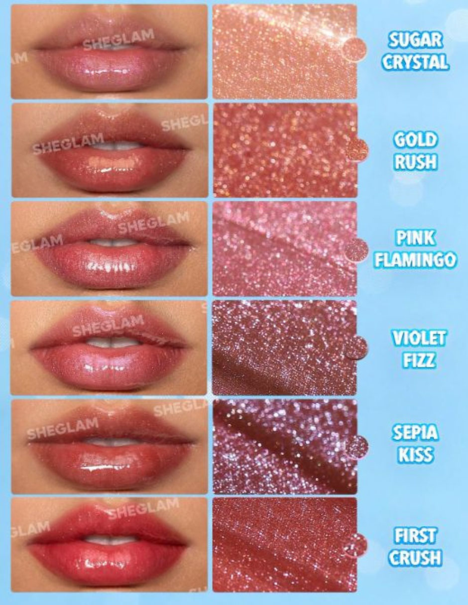 Labial brillante sheglam pout-perfect shimmer