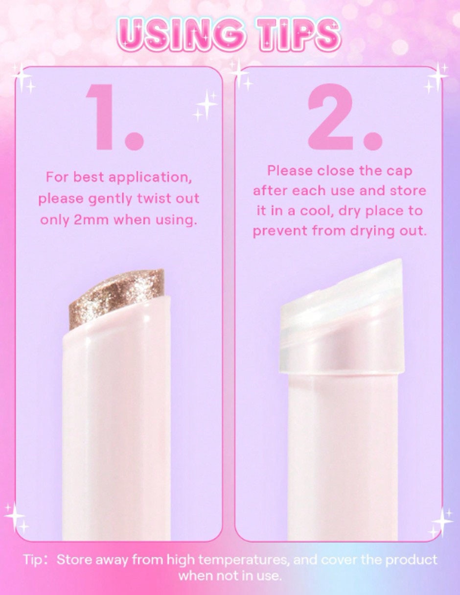 Sombra para ojos crystal jelly glaze stick 3